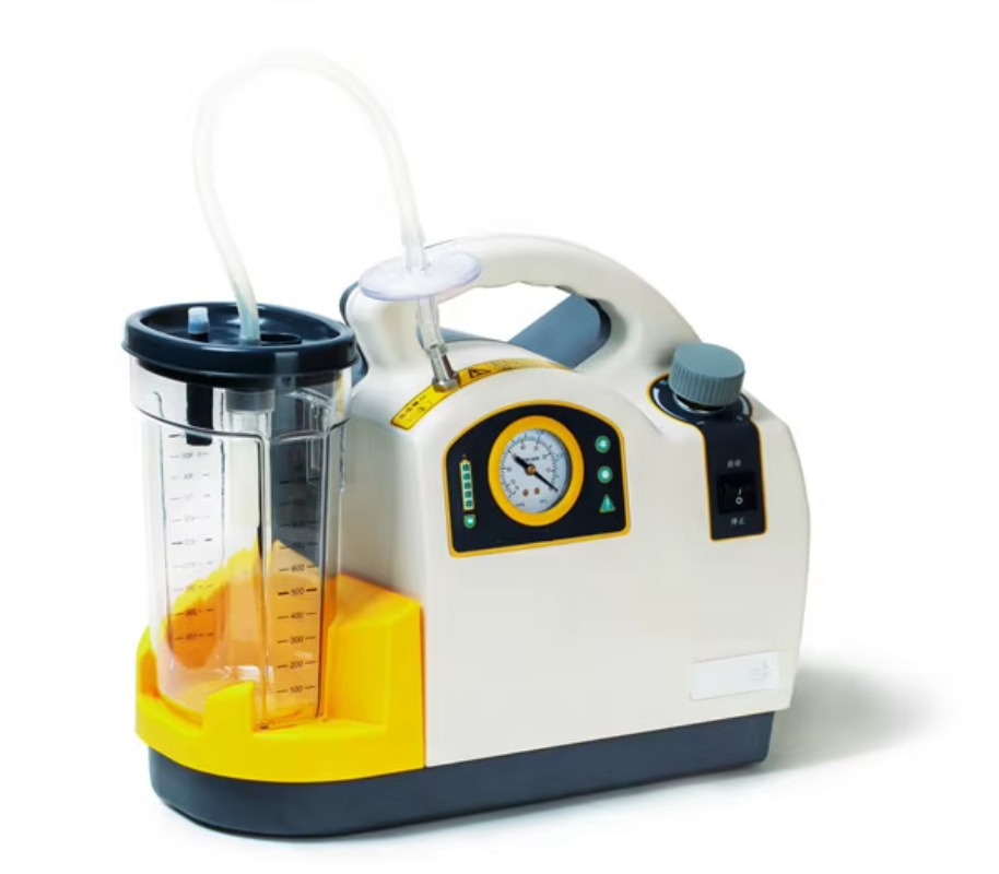 Suction Machine Medical - Tragbare Hochleistungs-Saugeinheit mit Akku, medizinisches Absauggerät,