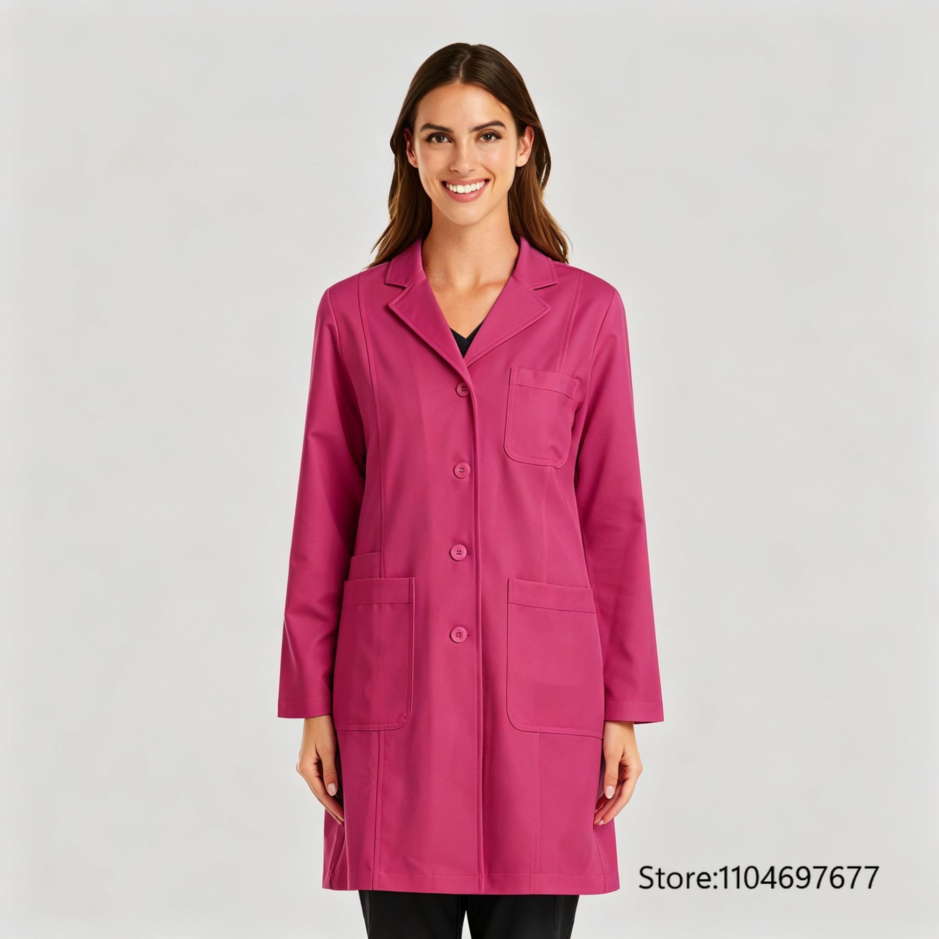 Mehrfarbiger Damen-Langarmkitt – Lab Coat Medical Bewertung und Preis