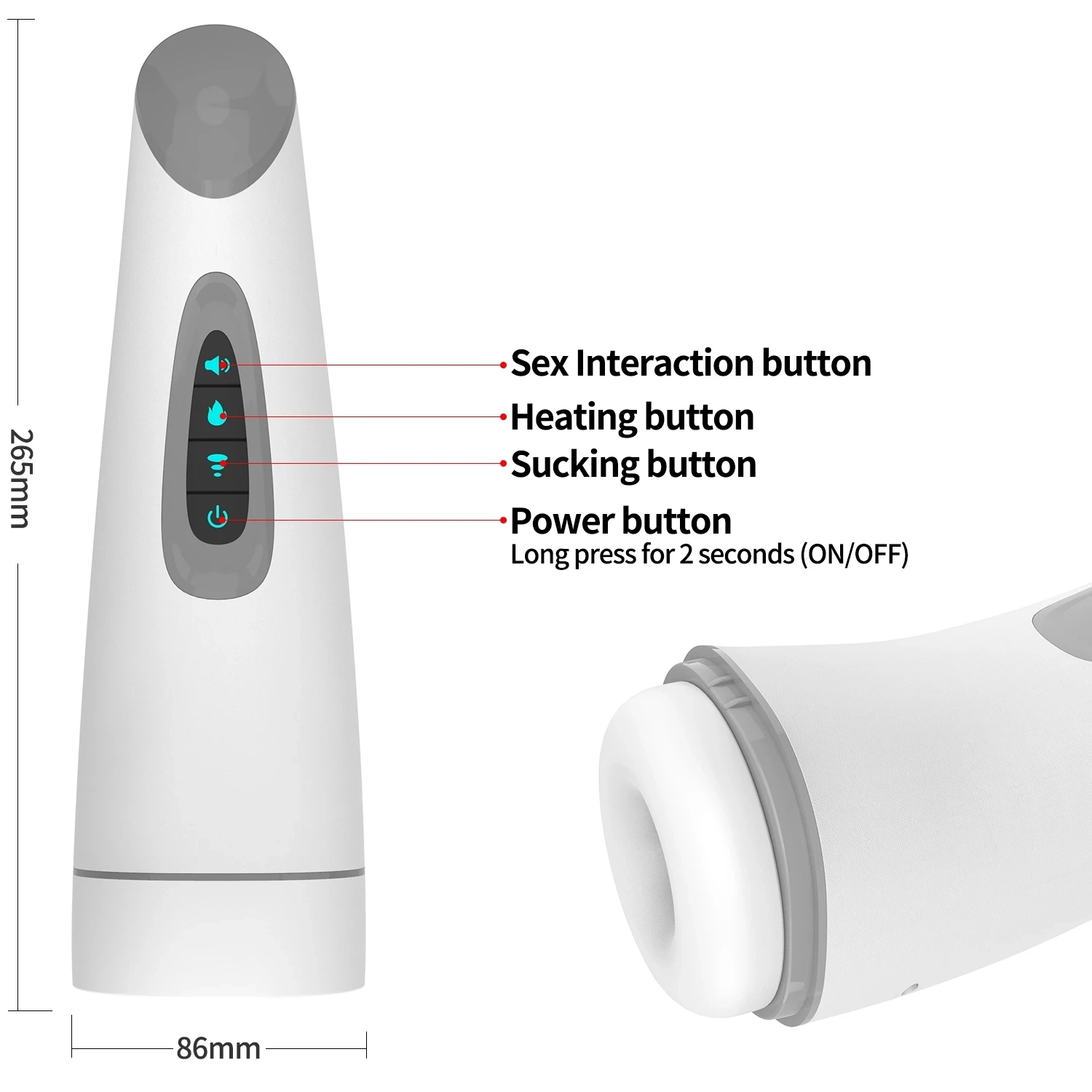 Automatischer Masturbator für  – Suction Machine Medical Bewertung und Preis
