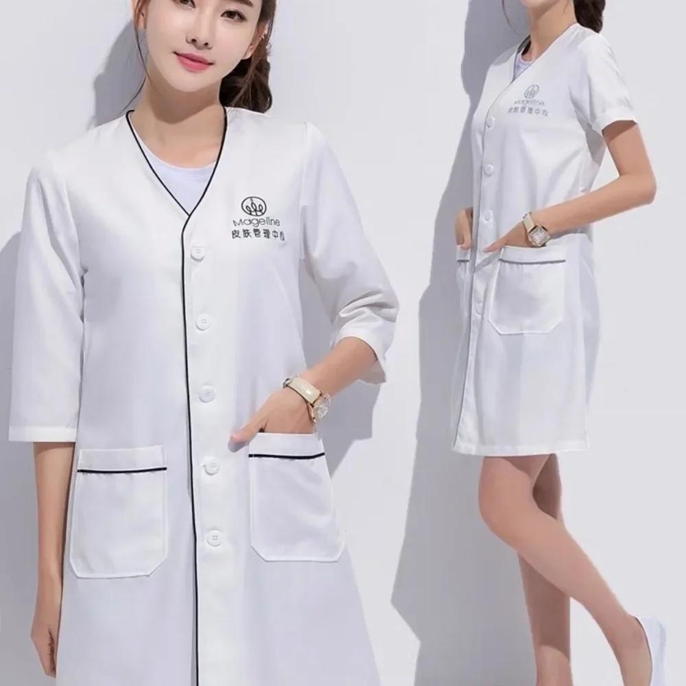 Maßgeschneiderte Logo-Schönhei – Lab Coat Medical Bewertung und Preis