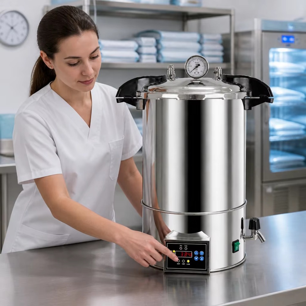 24L Digitaler Autoklav Dampfst – Medical Lab Usa Bewertung und Preis